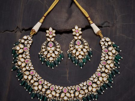 Kundan Necklace 142390 Supply