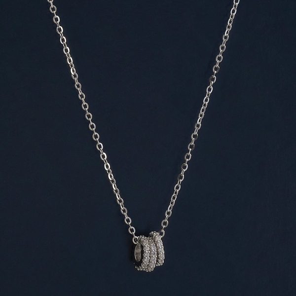 92.5 Silver Pendant with Chain  183185 Online Sale