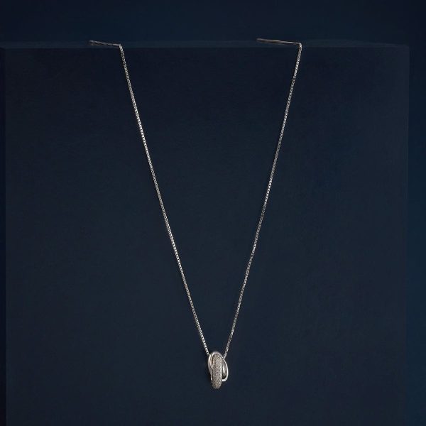 92.5 Silver Pendant with Chain  183000 Online