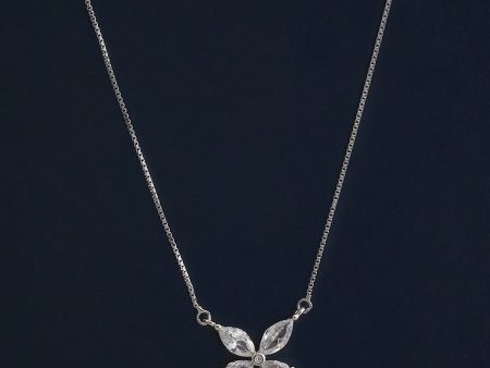 92.5 Silver Necklace 183299 Online now