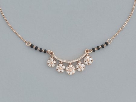 Zircon Mangalsutra 170710 For Discount