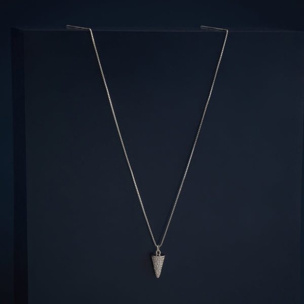 92.5 Silver Pendant with Chain 182975 For Cheap