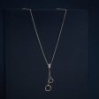 92.5 Silver Pendant with Chain  182972 on Sale