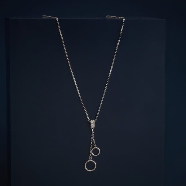 92.5 Silver Pendant with Chain  182972 on Sale