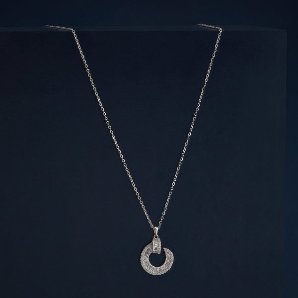 92.5 Silver Pendant with Chain  183164 Online Sale