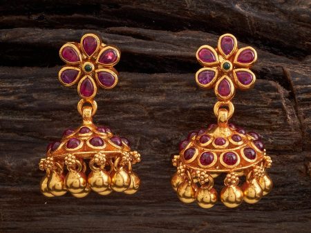 Silver Temple Earring 157456 Online Hot Sale