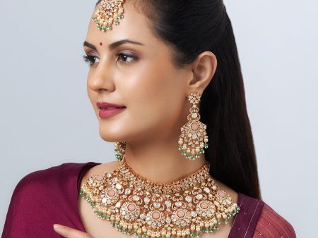 Kundan Necklace 149214 For Discount