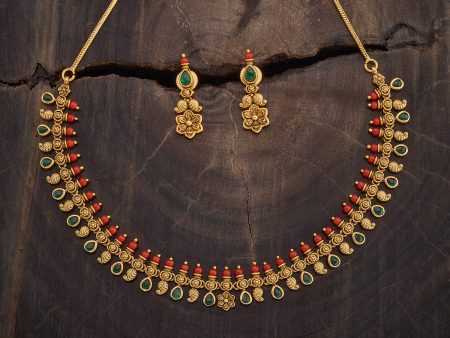 Antique Necklace 182757 For Discount