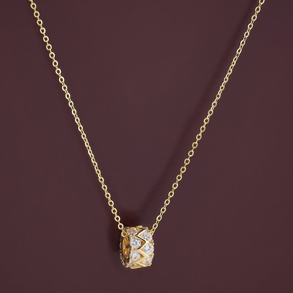 92.5 Silver Pendant with Chain  183158 Online