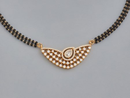 Zircon Mangalsutra 163932 Online Sale