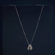 92.5 Silver Pendant with Chain  183001 For Discount