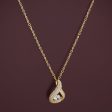 92.5 Silver Pendant with Chain  183169 For Sale