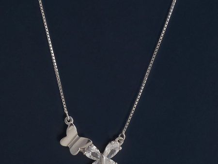 92.5 Silver Necklace 183305 Online