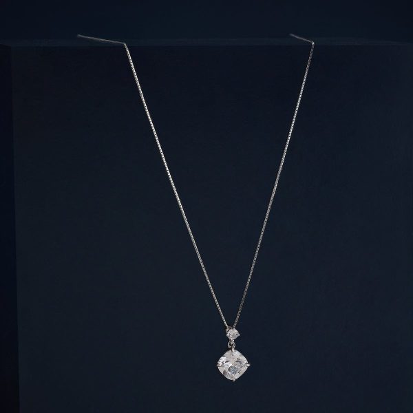 92.5 Silver Pendant with Chain  183307 Online