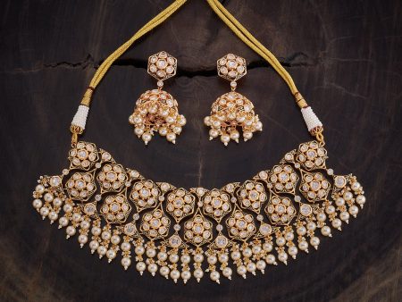 Kundan Necklace 164055 For Sale