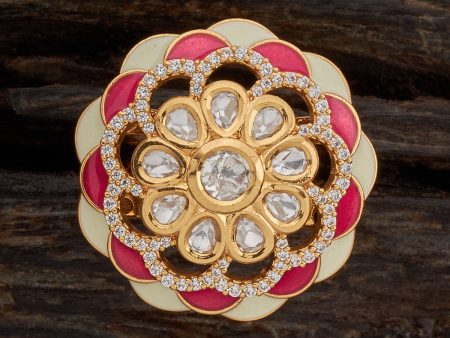 Kundan Finger Ring 161555 Online Sale