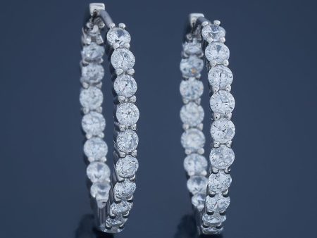 92.5 Silver Earring 180917 Cheap