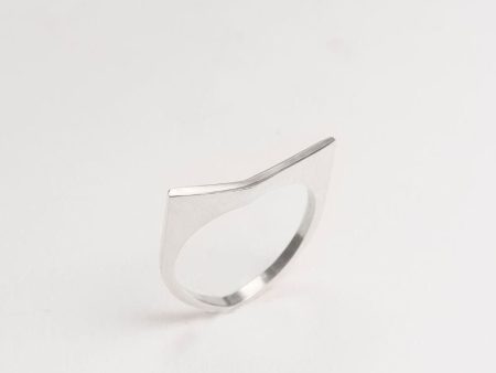 Ring Cornelia Webb Sterling silver, Thin Angled Discount