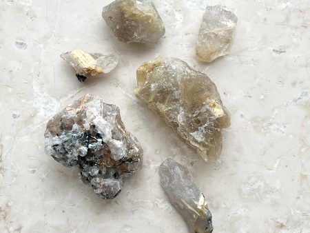 Rutilkvarts rå mineral, guldrutiler Sale