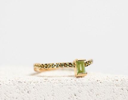 Ring Cornelia Webb GP Peridot Organic Sale