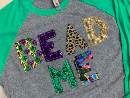 BEAD ME Mardi Gras Shirt Hot on Sale