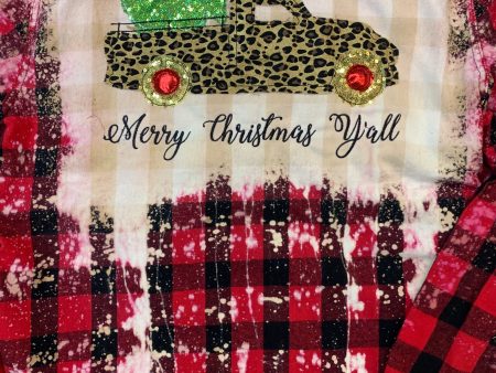 Merry Christmas Y all Truck Flannel Shirt - 2021 Online Hot Sale